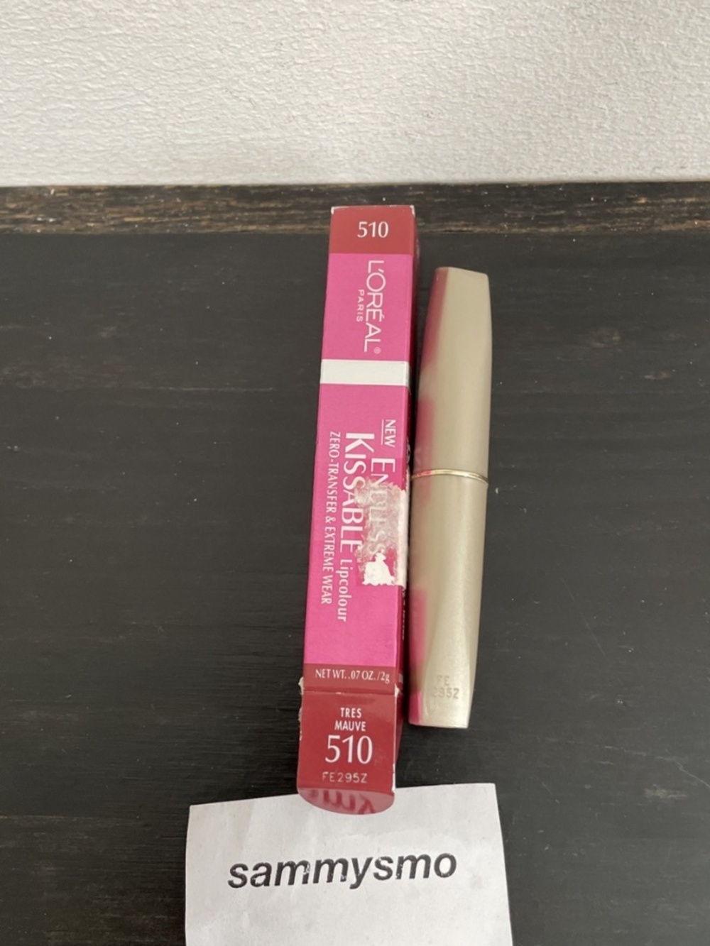 L'oreal Endless Kissable Lipcolour Tres Mauve # 510 Lipstick Discontinued